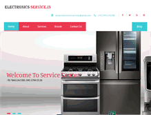 Tablet Screenshot of electronicsservice.in